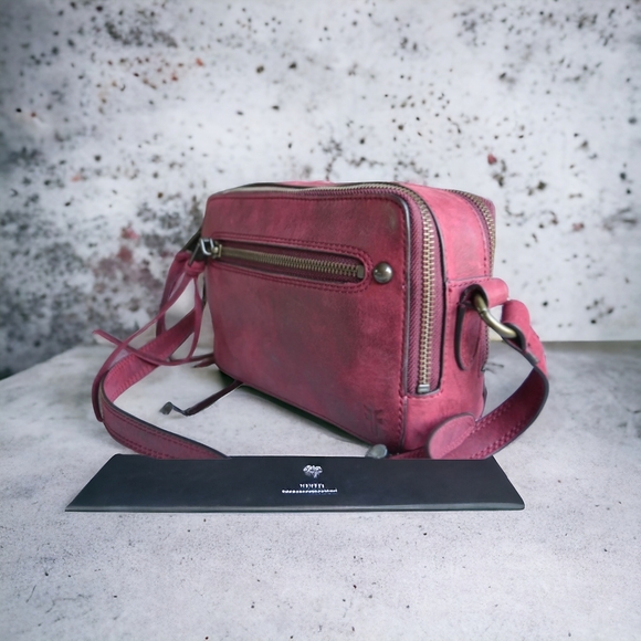 Frye Handbags - FRYE NWT SANGRIA ZIP CAMERA BAG CROSSBODY